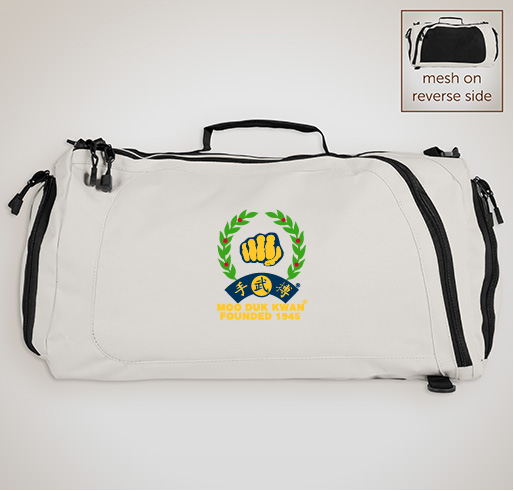 Team 365 Convertible Sport Backpack Moo Duk Kwan® Fist Logo & Founded 1945 Fundraiser - unisex shirt design - front