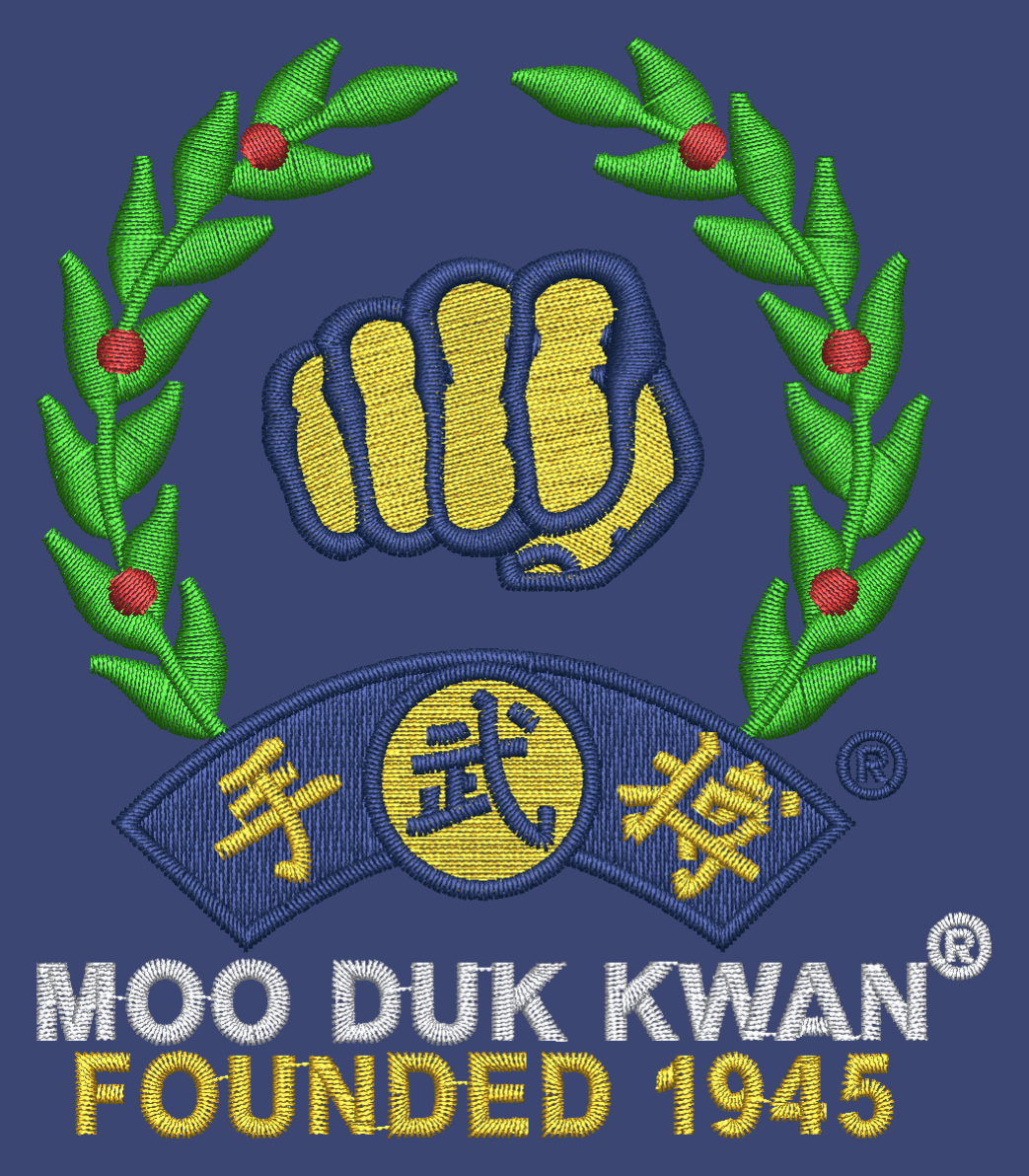Unisex Port Authority 3-in-1 Waterproof Vortex System Embroidered Moo Duk Kwan® Fist Founded 1945 shirt design - zoomed