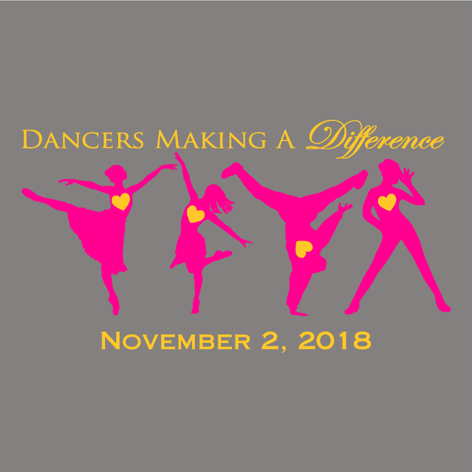 Dancers Making A Difference shirt design - zoomed