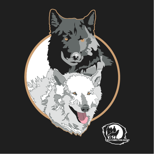 Wolf Connection 2018 Limited Edition T-shirt! Commemorating the ancestors who blazed the trail for our newest pack members shirt design - zoomed