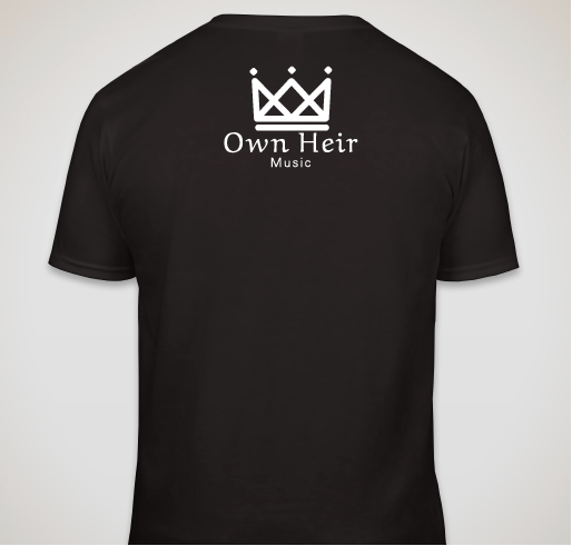 I Support Independent Music Fundraiser - unisex shirt design - back