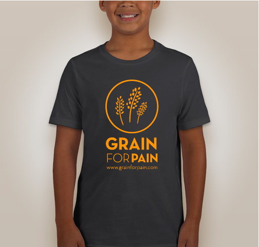 Grain For Pain - Logo Shirt Fundraiser - unisex shirt design - front