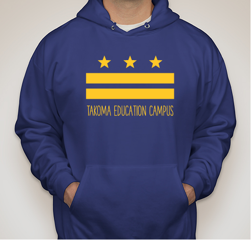 Takoma Education Campus - TEC DC Flag Fundraiser - unisex shirt design - front