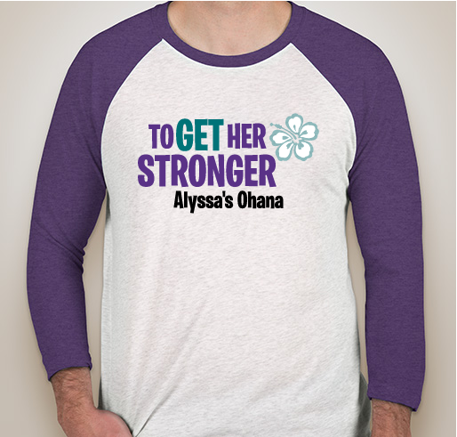 Alyssa's Ohana Fundraiser - unisex shirt design - front