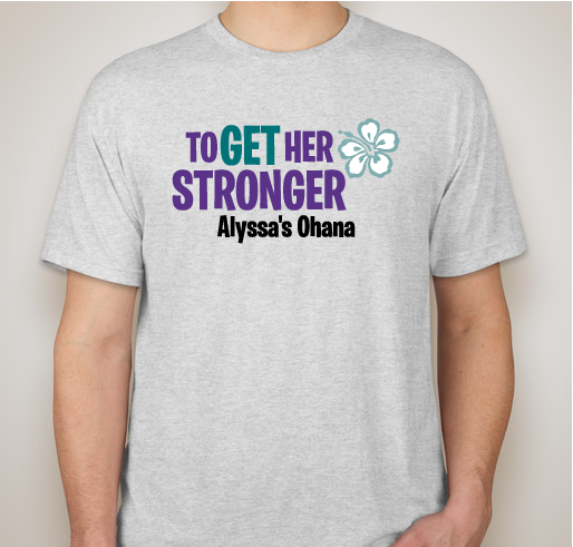 Alyssa's Ohana Fundraiser - unisex shirt design - front