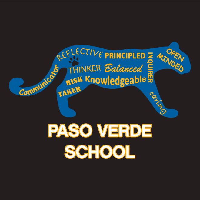 Paso Verde IB Learner Profile shirt design - zoomed