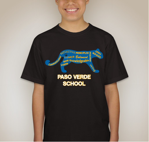Paso Verde IB Learner Profile Fundraiser - unisex shirt design - back