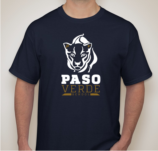 Paso Verde Spirit Wear Fundraiser - unisex shirt design - front