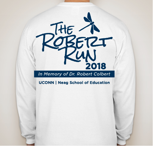 Robert Run 2018 Fundraiser - unisex shirt design - back