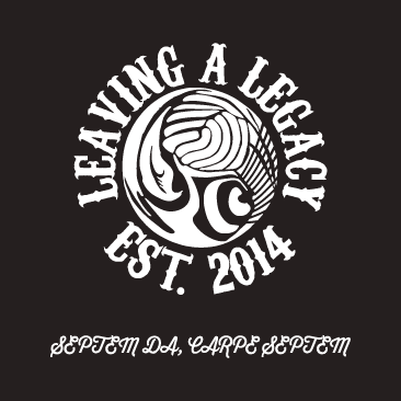 Leaving a Legacy Zip Up Hoodie shirt design - zoomed