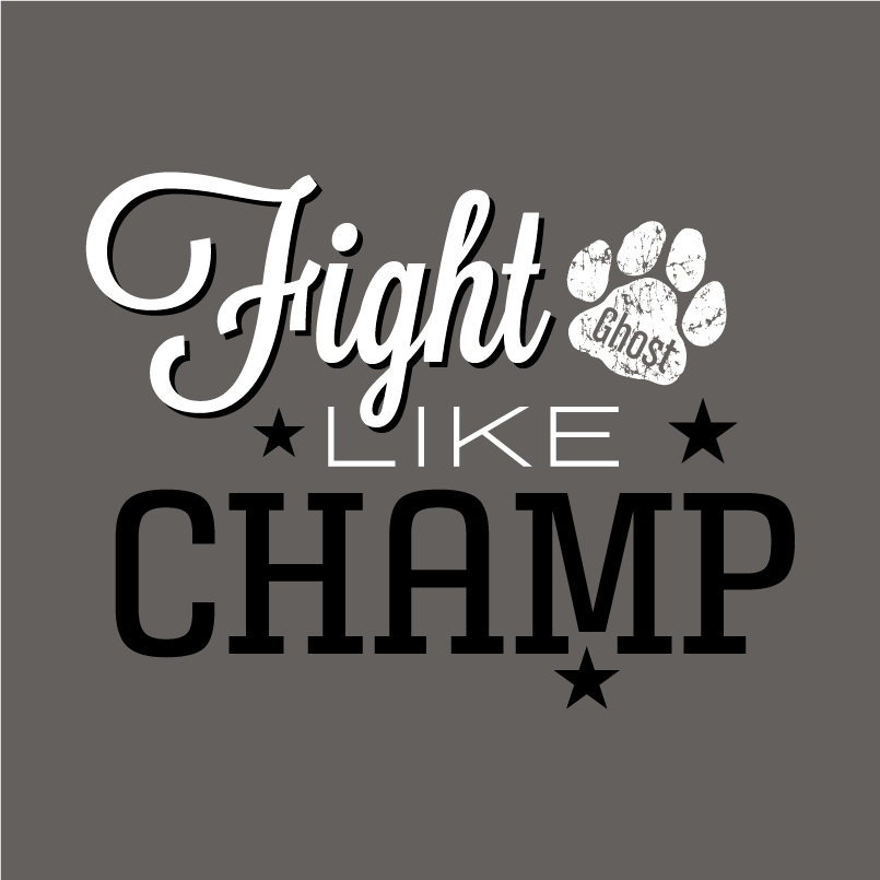 Fight Like CHAMP! shirt design - zoomed