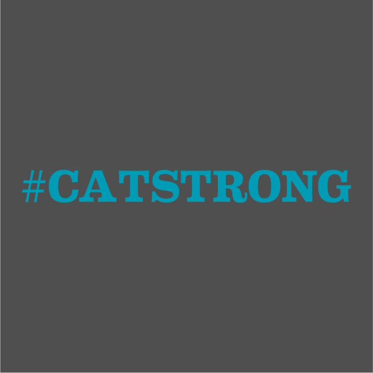 CatStrong shirt design - zoomed