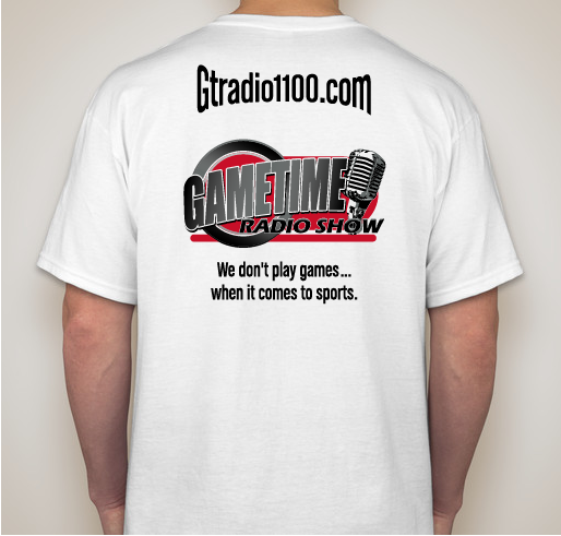 Support Gametime Radio & Fight Cancer Fundraiser - unisex shirt design - back