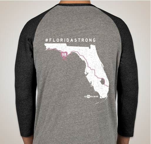 Hurricane Michael Relief Shirt - "98 Love" Fundraiser - unisex shirt design - back