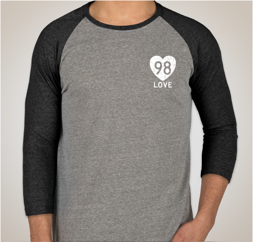 Hurricane Michael Relief Shirt - "98 Love" Fundraiser - unisex shirt design - front