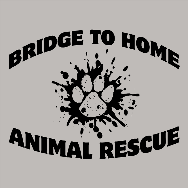 Bridge to Home Animal Rescue shirt design - zoomed