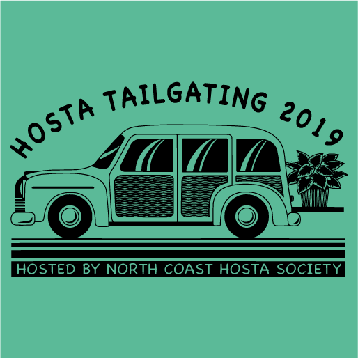 "Hosta Tailgate 2019" hosted by NCHS shirt design - zoomed
