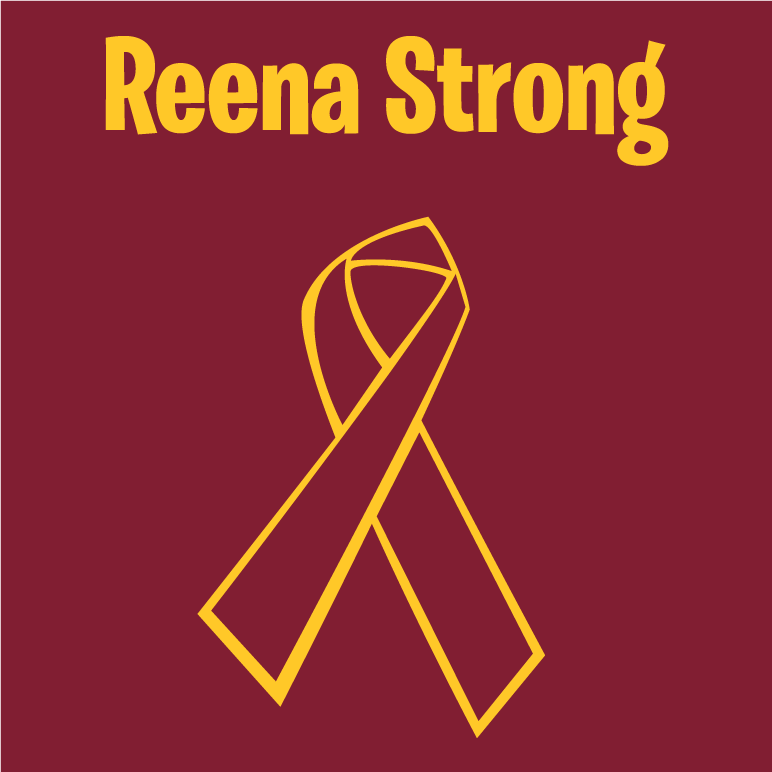 Reena Strong shirt design - zoomed