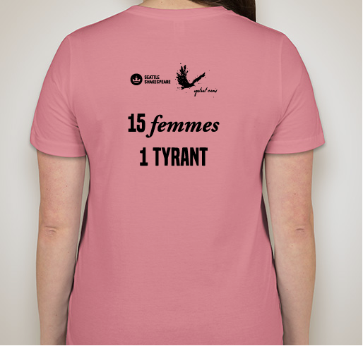 Richard III t-shirts Fundraiser - unisex shirt design - back