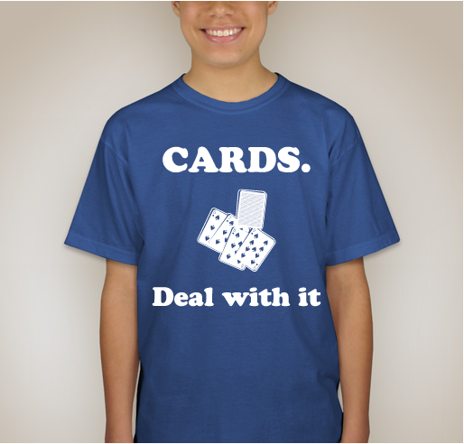 The Dragon's Tomb - "Cards. Deal With It" Shirt Fundraiser - unisex shirt design - back