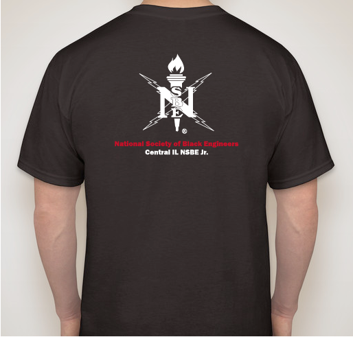 Road to NSBE45 Fundraiser - unisex shirt design - back