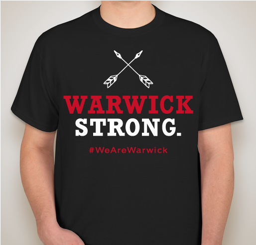 We Are Warwick Fundraiser - unisex shirt design - front