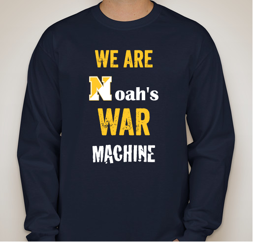 Campaign for Noah Findley : War Machine Fundraiser - unisex shirt design - front
