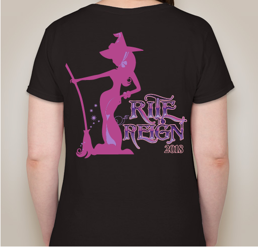 Read the Magic, Wear the Magic: The Rite To Reign Boxed Set T-shirt Sale! Fundraiser - unisex shirt design - back