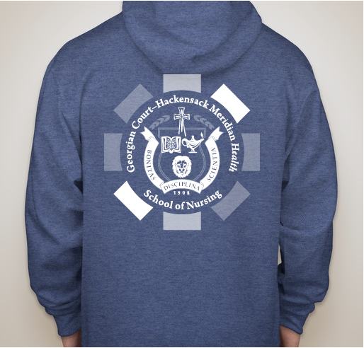 GCU School of Nursing 2018 Sweatshirt Fundraiser - unisex shirt design - back