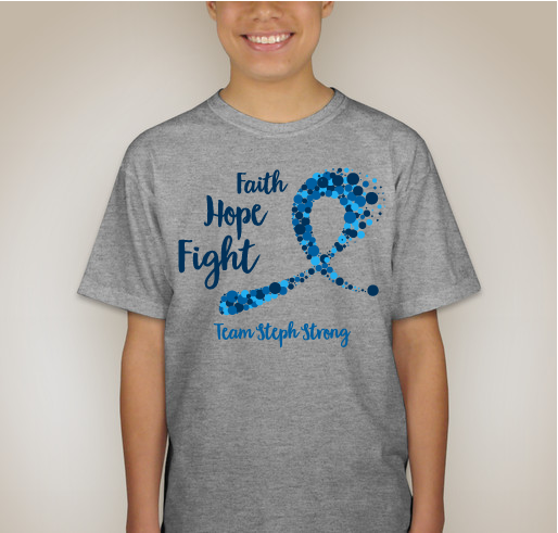 Team Steph Strong Fundraiser - unisex shirt design - back