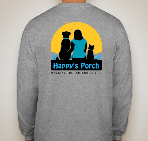 The "Porch" is becoming a reality! Fundraiser - unisex shirt design - front