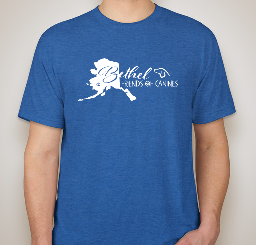 Limited Edition Bethel Friends of Canines T-shirt campaign Fundraiser - unisex shirt design - front