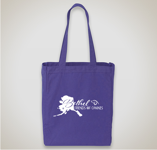 Bethel Friends of Canines Reusable Grocery Bags Fundraiser - unisex shirt design - front