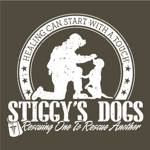 Stiggy's Dogs shirt design - zoomed
