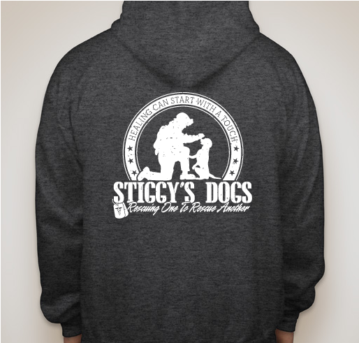 Stiggy's Dogs Fundraiser - unisex shirt design - back