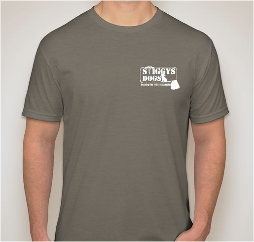 Stiggy's Dogs Fundraiser - unisex shirt design - front