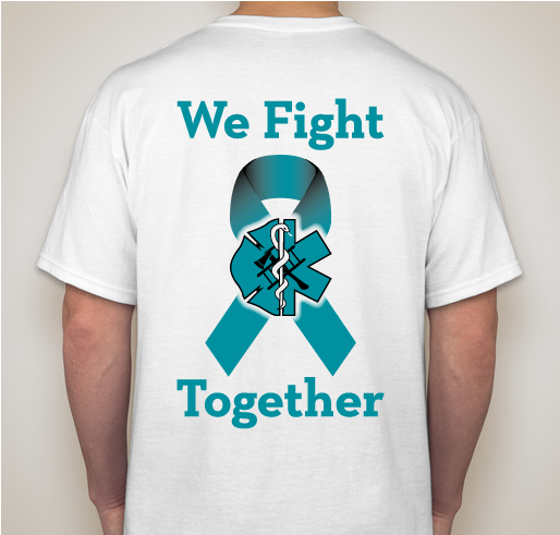 We Fight Together Fundraiser for Emily Tucker Fundraiser - unisex shirt design - back