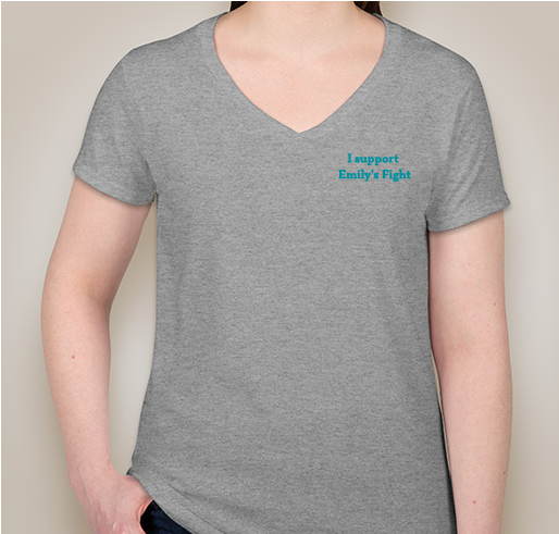 We Fight Together Fundraiser for Emily Tucker Fundraiser - unisex shirt design - front