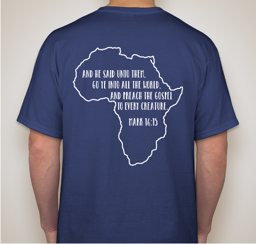 Kenya, Africa Missions Trip 2019 Fundraiser - unisex shirt design - back
