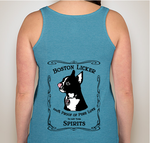 Boston Licker T-shirt Fundraising Campaign ll Fundraiser - unisex shirt design - back