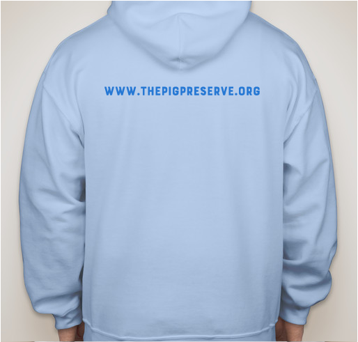 The Pig Preserve: Holiday Fundraiser Fundraiser - unisex shirt design - back