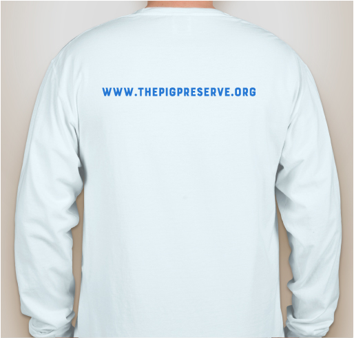 The Pig Preserve: Holiday Fundraiser Fundraiser - unisex shirt design - back