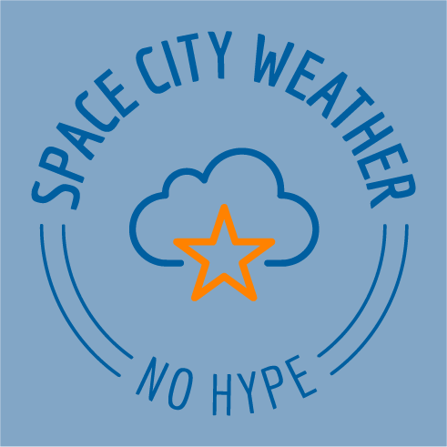 Space City Weather main t-shirt design shirt design - zoomed