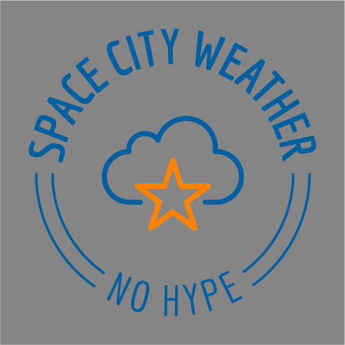 Space City Weather alternative t-shirt 2018 shirt design - zoomed