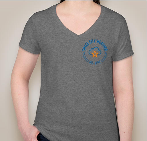 Space City Weather alternative t-shirt 2018 Fundraiser - unisex shirt design - front
