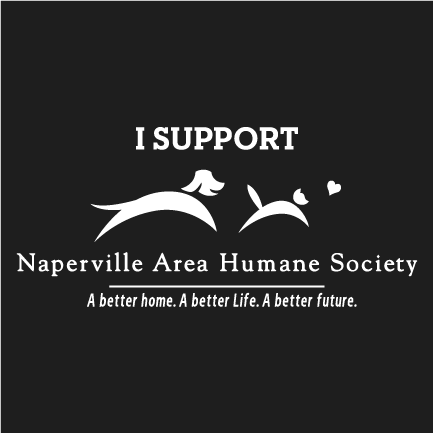 Naperville Area Humane Society Apparel! shirt design - zoomed