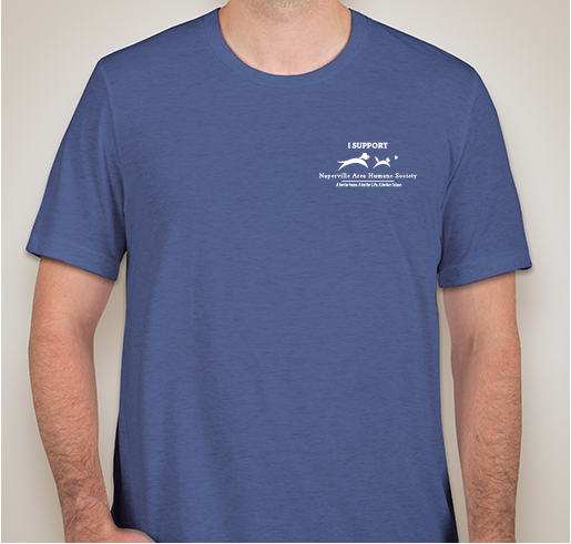 Naperville Area Humane Society Apparel! Fundraiser - unisex shirt design - front