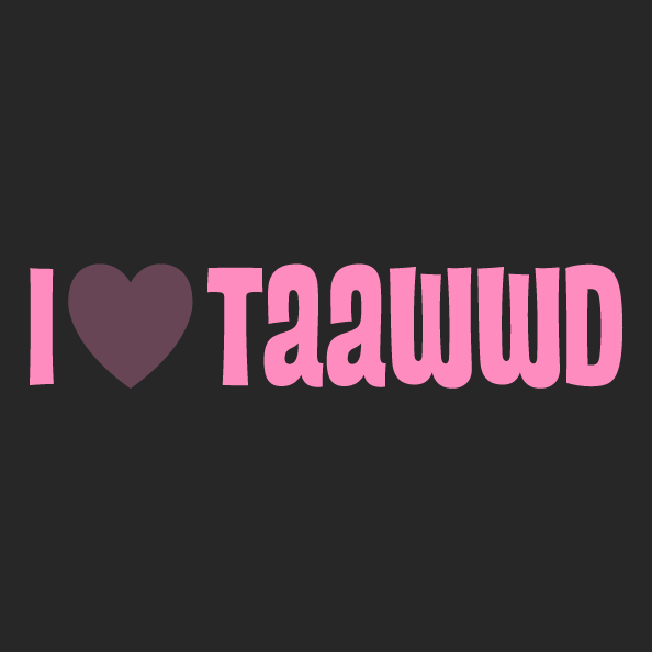 For the Love of Taawwd shirt design - zoomed