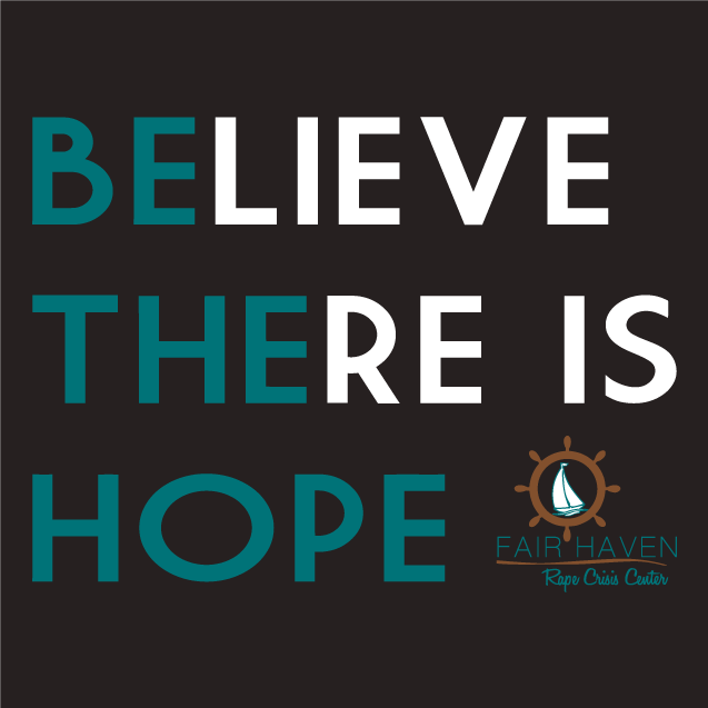 Believe There Is Hope-- BE THE HOPE! shirt design - zoomed