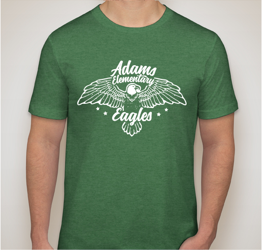 2018-2019 Adams Elementary Spirit Wear Fundraiser - unisex shirt design - front